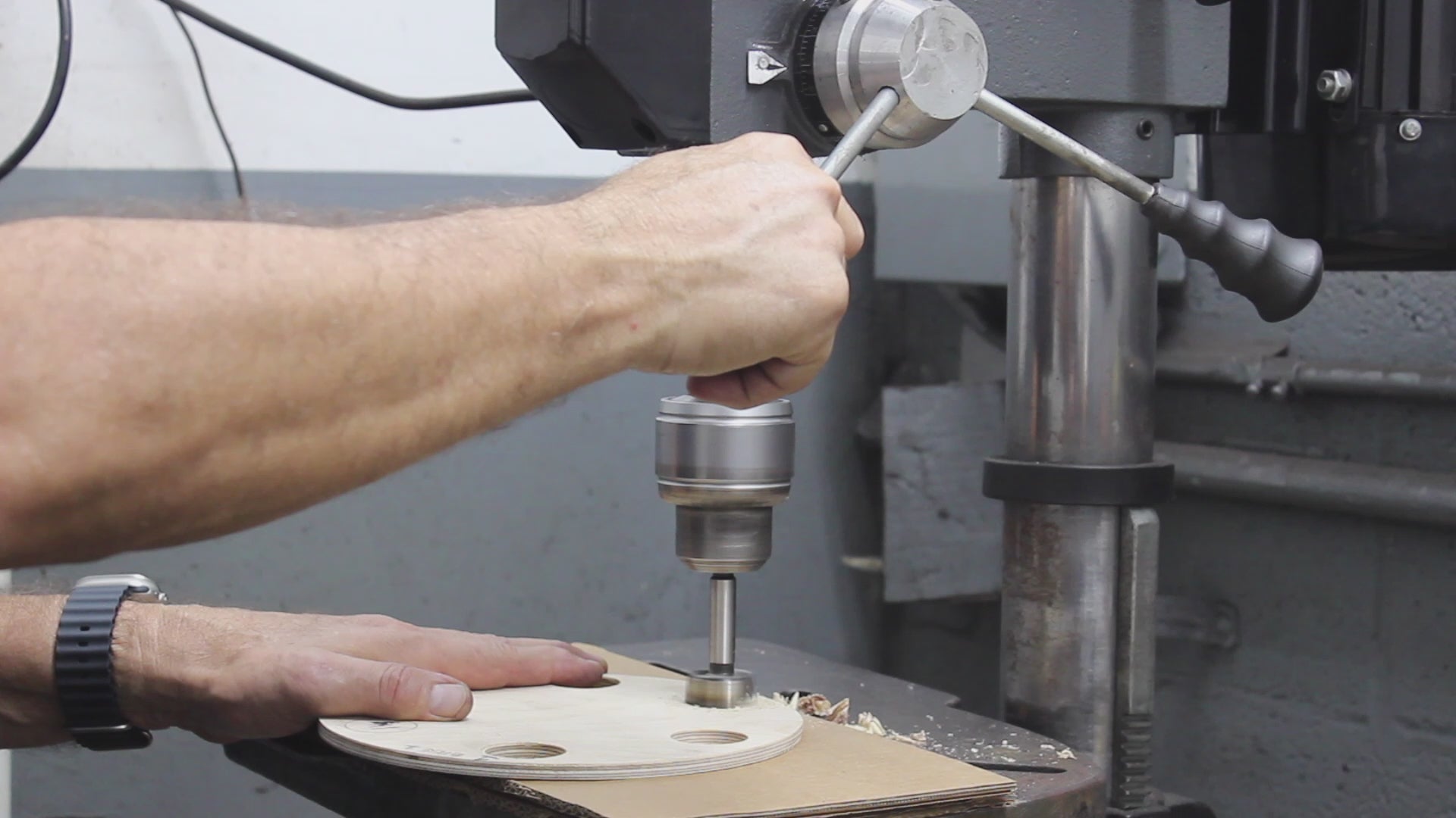 Spacers are sent to a precision wordworker.