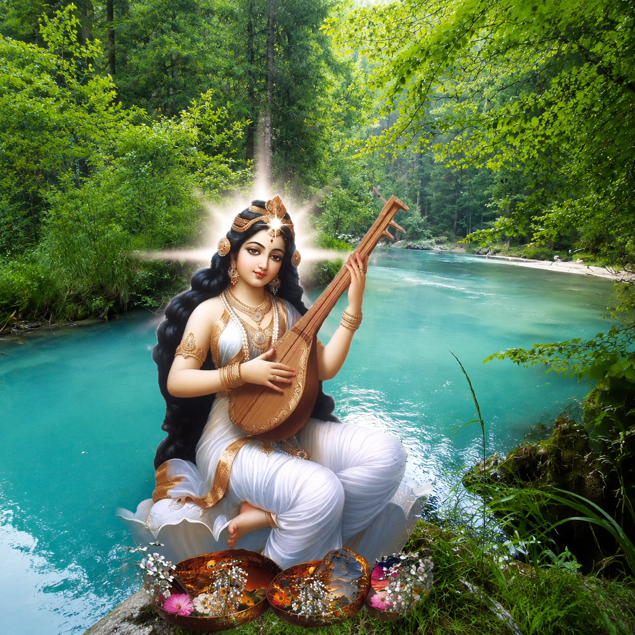Saraswati in Punarvasu